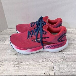 Brooks Women's Athletic Shoes in Red and Blue